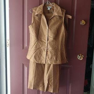 Robbie B silk pantsuit